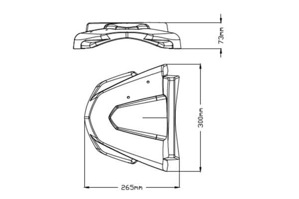 YAMAHA XT 1200Z SUPER TENERE 2014- XT 1200ZE SUPER TENERE 2019- HORNÝ PREDNÝ BLATNÍK PUIG - Image 4