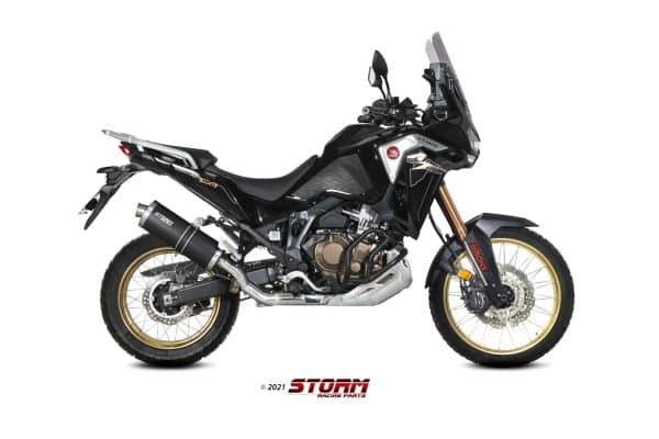 VÝFUKOVÝ TLMIČ STORM OVAL HONDA CRF 1100 L AFRICA TWIN - Image 2