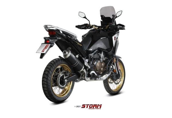 VÝFUKOVÝ TLMIČ STORM OVAL HONDA CRF 1100 L AFRICA TWIN