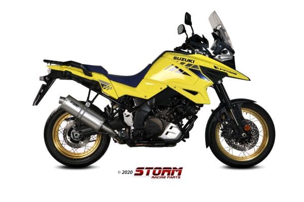 VÝFUKOVÝ TLMIČ  STORM OVAL SUZUKI DL V STROM 1050 / XT