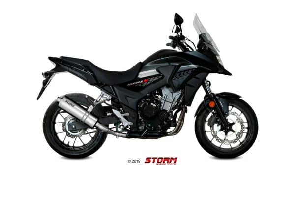 VÝFUKOVÝ TLMIČ STORM OVAL HONDA CB 500 X