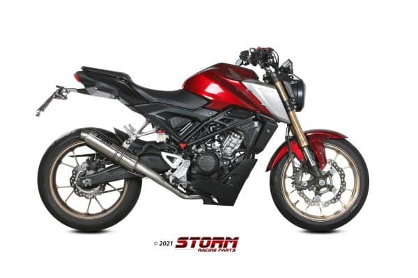 KOMPLETNÝ VÝFUKOVÝ SYSTÉM STORM GP HONDA CB 125 R - Image 2