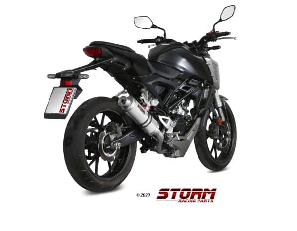 KOMPLETNÝ VÝFUKOVÝ SYSTÉM STORM GP HONDA CB 125 R - Image 2