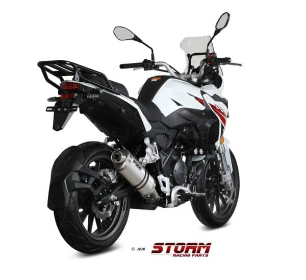 VÝFUKOVÝ TLMIČ STORM OVAL BENELLI TRK 251 - Image 2