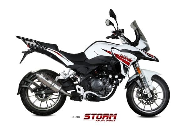 VÝFUKOVÝ TLMIČ STORM OVAL BENELLI TRK 251