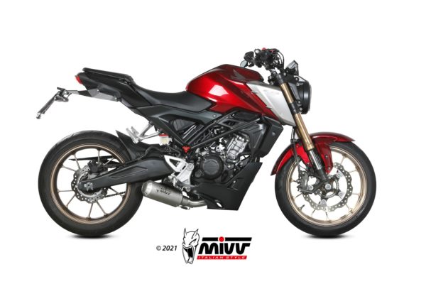 Kompletný výfukový systém MIVV MK3 HONDA CB 125 R - Image 2