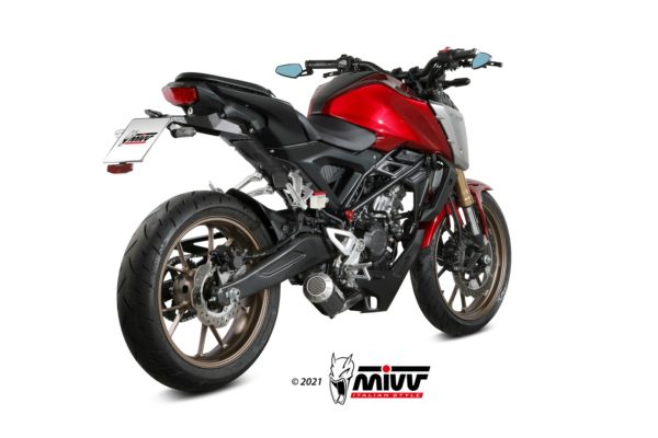 Kompletný výfukový systém MIVV MK3 HONDA CB 125 R - Image 4