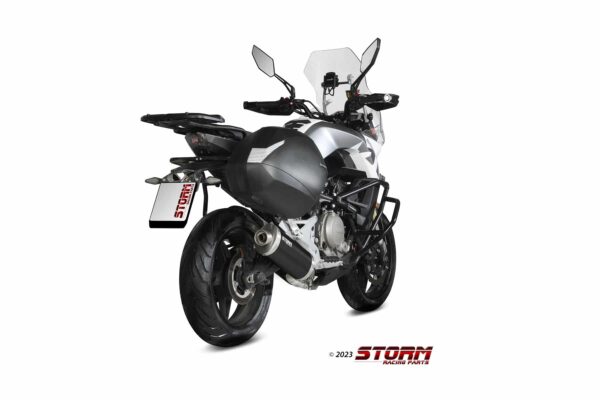 CF MOTO 650MT  VÝFUKOVÝ TLMIČ STORM OVAL - Image 4