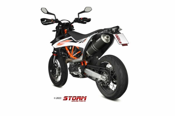 KTM 690 SMC R  VÝFUKOVÝ TLMIČ STORM OVAL