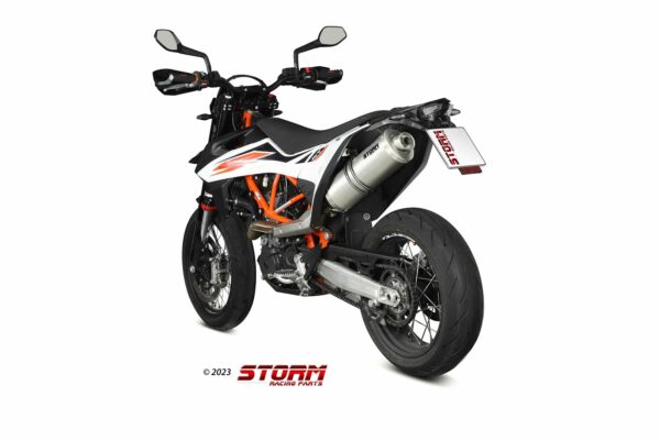 KTM 690 SMC R  VÝFUKOVÝ TLMIČ STORM OVAL - Image 3