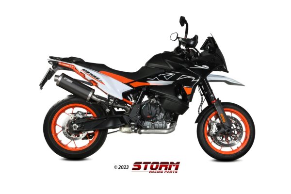 KTM 890 SMT VÝFUKOVÝ TLMIČ STORM OVAL - Image 4