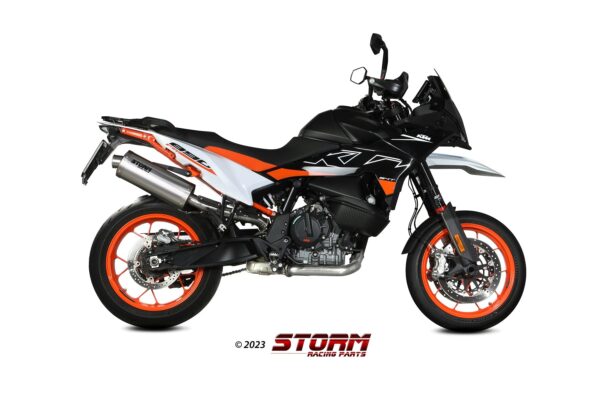 KTM 890 SMT VÝFUKOVÝ TLMIČ STORM OVAL - Image 2