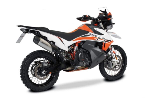 KTM 890 Adventure  VÝFUK HPCORSE SP-1 CARBON SHORT TITANIUM