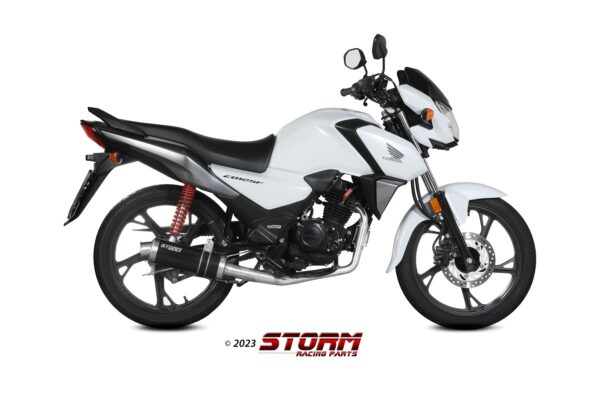 HONDA CB 125 F  STORM KOMPLETNÝ VÝFUKOVÝ SYSTÉM GP