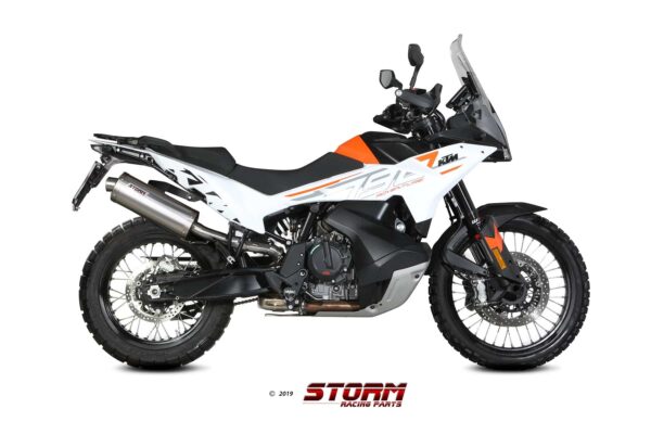 KTM 790 ADVENTURE / R  VÝFUKOVÝ TLMIČ STORM OVAL - Image 2