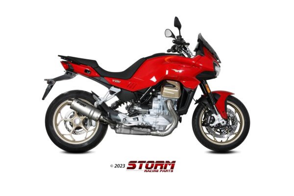 MOTO GUZZI V100 MANDELLO  VÝFUKOVÝ TLMIČ STORM OVAL - Image 2