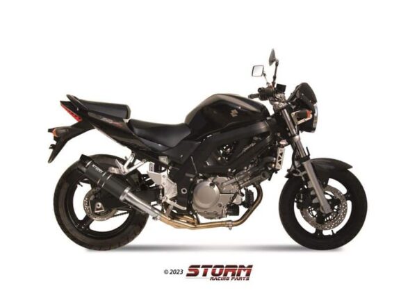 KOMPLETNÝ VÝFUKOVÝ SYSTÉM STORM GP CARBON SUZUKI SV 650 / X 2005 > 2015 - Image 4