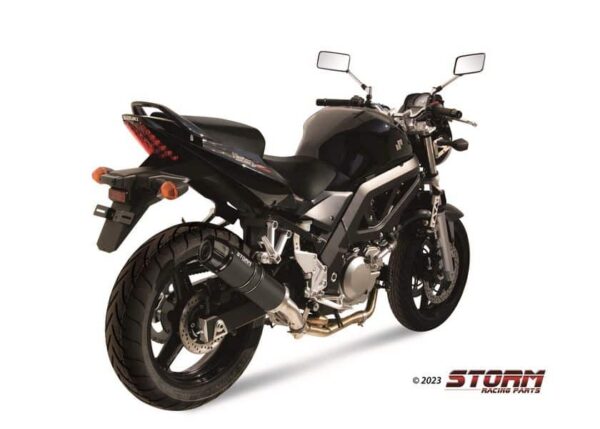 KOMPLETNÝ VÝFUKOVÝ SYSTÉM STORM GP CARBON SUZUKI SV 650 / X 2005 > 2015