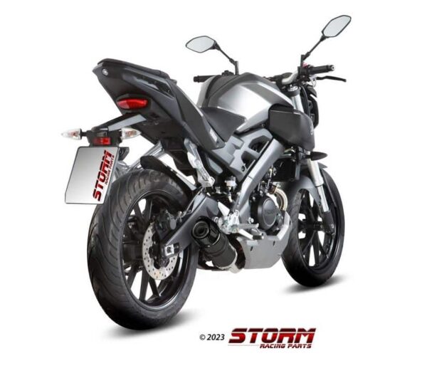 KOMPLETNÝ VÝFUKOVÝ SYSTÉM STORM GP CARBON END YAMAHA MT 125 - Image 5