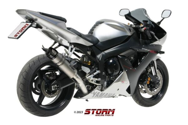 VÝFUKOVÝ TLMIČ STORM GP CARBON END YAMAHA YZF 1000 R1 1998 > 2003 - Image 2