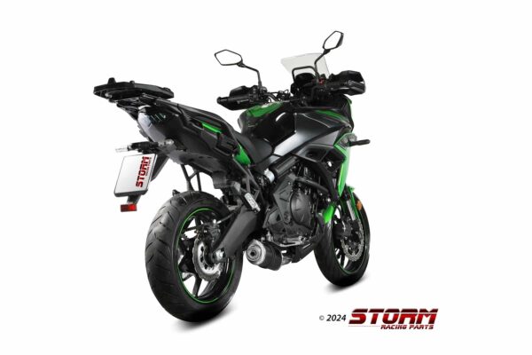 KOMPLETNÝ VÝFUKOVÝ SYSTÉM STORM OVAL KAWASAKI VERSYS 650