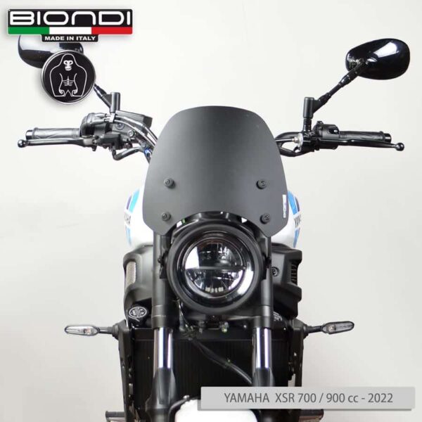 YAMAHA XSR 700/ XSR 900 BIONDI plexi štít Sport 265 x 270 mm - Image 5