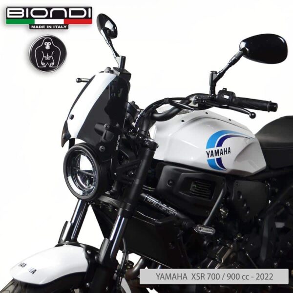 YAMAHA XSR 700/ XSR 900 BIONDI plexi štít Sport 265 x 270 mm