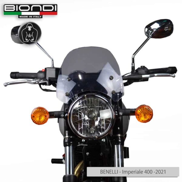 BENELLI Imperiale 400 plexi štít BIONDI Sport 265 x 270  mm - Image 6