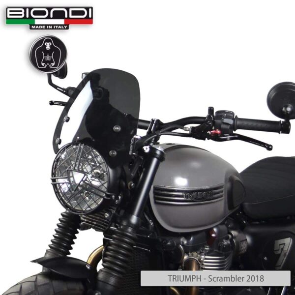 TRIUMPH Speed Twin 900/1200 BIONDI plexi štít Sport 265 x 270 mm/ 8010451