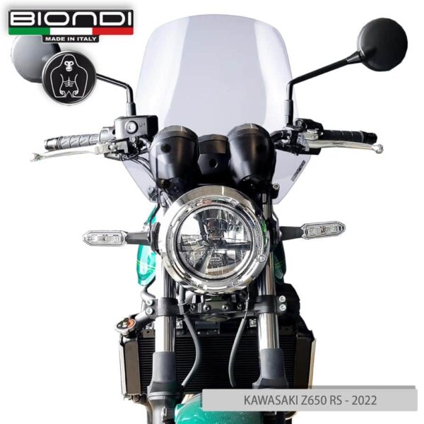 KAWASAKI Z650 RS BIONDI plexi štít Touring 360 x 370 mm/ 8010454