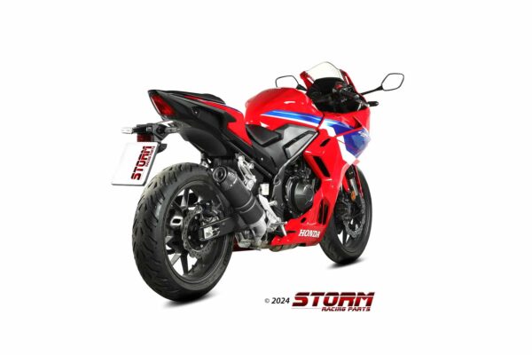 HONDA CBR 500 R VÝFUK STORM GP CARBON END