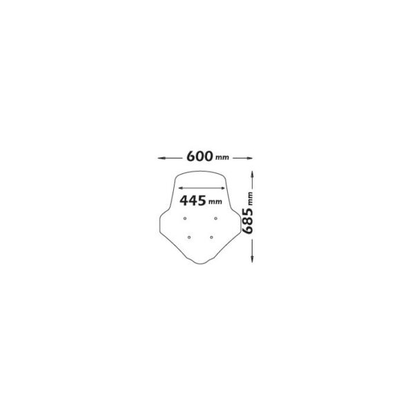 HONDA PCX 125 2018-2020- ISOTTA plexi štít Classsic - Image 2