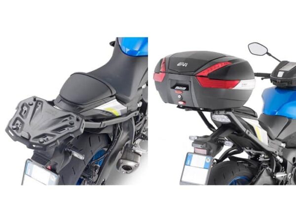 VOGE SR4 350 zadný kufor GIVI V47 Red 47L+ nosič - Image 2