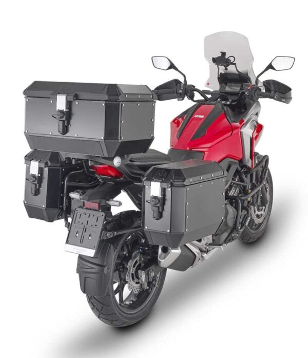 Moto Guzzi V 85 TT bočné kufre GIVI Trekker Alaska 36L + nosiče - Image 4