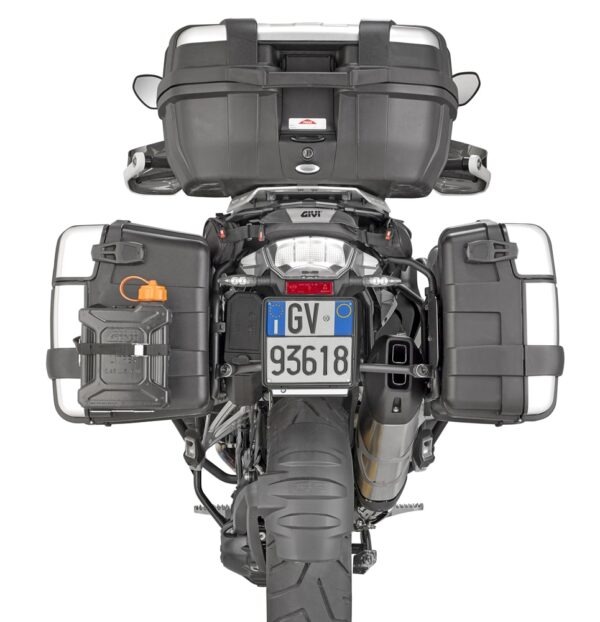 Moto Guzzi V 85 TT bočné kufre GIVI Trekker TRK33 + nosiče - Image 3