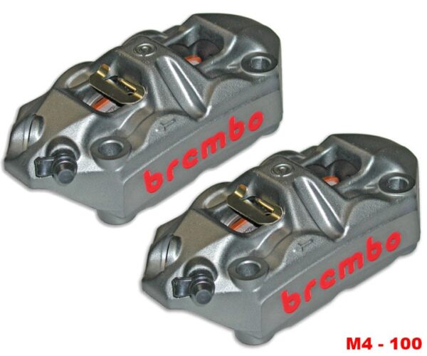 DUCATI 1198 S CORSE SPECIAL EDITION 1198 Radiálne brzdové strmene Brembo Racing 100 MM M4 RADIAL CALIPER KIT/ 220988530