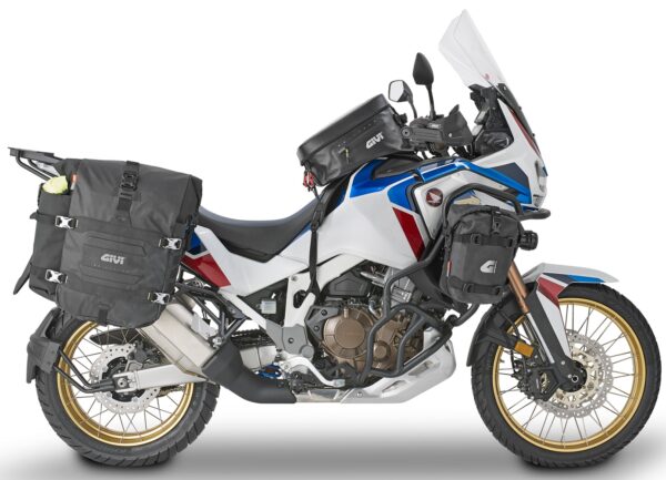 Moto Guzzi Stelvio bočné tašky GIVI GRT709 CANYON 35+35L + nosiče - Image 3