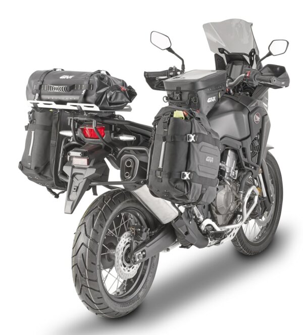 Moto Guzzi Stelvio bočné tašky GIVI GRT709 CANYON 35+35L + nosiče - Image 4