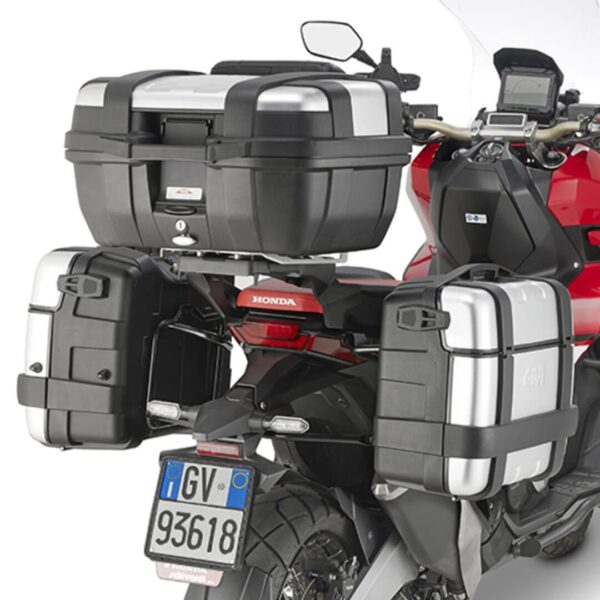 Moto Guzzi V 85 TT bočné kufre GIVI Trekker TRK33 + nosiče - Image 4