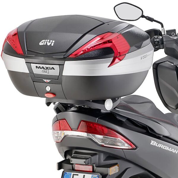 VOGE Valico 900 DSX zadný kufor GIVI V56NNT MAXIA 4 Smoke 56L + nosič - Image 2