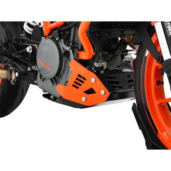 KTM Duke 390 (->2023) 2017 - 2020 Zieger - kryt motora / orange