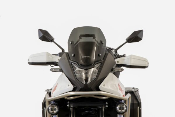 HONDA TRANSALP XL  750 Isotta plexi štít 3 MM /320mm x 350mm/ Farba - tmavá dymová - Image 2